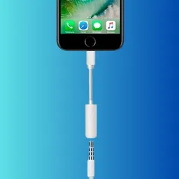 kliksy White Print5 3.5 mm Headphone Jack Adapter Connector Only Supported Music Control Phone Converter image 4