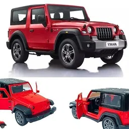 atwozdesign Metal Thar Car 1:32 Die-cast Pull Back Model Car with Open The Door-picture-48