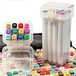 omkara impex art marker set for sketching and drawing for kids & adults-picture-27