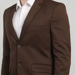 killer Men Solid Single Breasted Casual Blazer image 5