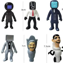toypapa skibidi toilet action figures set of 12 | Titan cameraman , tv man, speaker man image 3