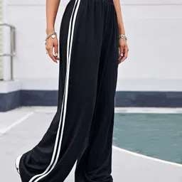 progeny Women Solid Black Track Pants-picture-14