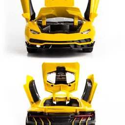 atri 1:24 Metal Die Cast Model LP770 Car Sports Vehicle With Lights Sound Open Door image 4