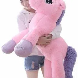 britt teddybear BRITT Big Size Funny Unicorn Stuffed Animal Plush Toy, Unicorn Soft Toys for Girls, Soft Toy, Teddy Bear for Girls, Kids, Your Beloved Ones, Birthday Gift - 50 cm (Pink) - 50 cm-picture-16