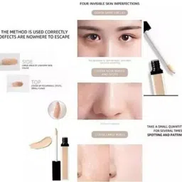 jivoq Liquid Light Weight Full Coverage with Matte finish Concealer image 3