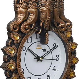 glorykart Analog 33 cm X 23 cm Wall Clock image 2