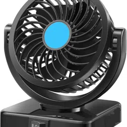 aanjul DOUBLE Car Fan 12v 360 Head 2 Speed Optimization For UNIVESAL CAR FF-170 Car Interior Fan image 3