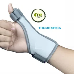 one lifen humb Spica Splint- Thumb Brace for Arthritis or Soft Tissue Injuries Finger Support image 1