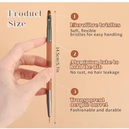 lmd 9Pcs Nail Art Brushes,Nail Art Tool Set image 2