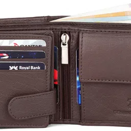 wildhorn Men Brown Genuine Leather RFID Wallet - Regular Size image 3