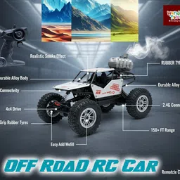 wonder _Remote Control Rock Master_2.4 GHz Remote with Long Range_C Type Charging_FK-04 image 4