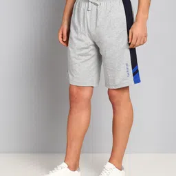 van heusen Color Block Men Grey Regular Shorts image 2