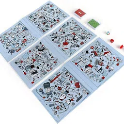 inos Pictureka Board Games Eye Sight Challenging Cards Family Board Games Board Game Accessories image 4