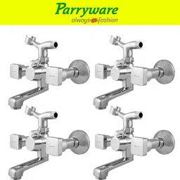 parryware Ritz Wall Mixer with Crutch For hand Shower Provision set of 4 pic 356 Wall Mixer with hand Shower Provision Wall Mixer Faucet-picture-24