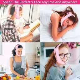 shoshin Silicone V Face Mask for Face Lift | Facial Slimming Bandage for Chin & Cheek Face Shaping Mask image 4