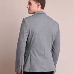 arrow Men Self Design Single Breasted Casual Blazer image 5