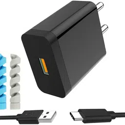 urcart Wall Charger Accessory Combo for 80W Lava Agni, Lava Aura, Lava Magnum XL 2021, Lava X2, Lava Z3-picture-27