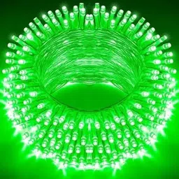 techpride 40 LEDs 11 m Green Steady String Rice Lights-picture-13