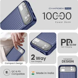 mozu 10000 mAh 22.5 W Compact Pocket Size Power Bank image 5