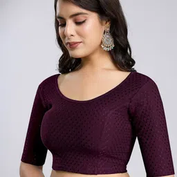 lambodar textiles Round Neck Women Blouse image 5