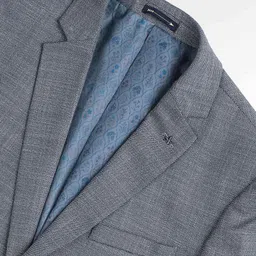 arrow Men Self Design Single Breasted Formal Blazer image 4