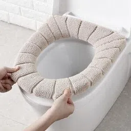 burhani enterprise Cotton Toilet Seat Cover image 1
