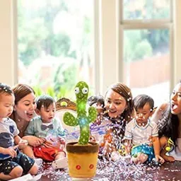 my baby love a perfect care Dancing Cactus Talking Toy Cactus Plush Rechargeable Toy / Wriggle & Singing image 4