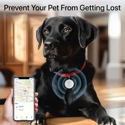 vaku luxos ORLOK AirTag Smart Tracker for Luggage, Pets & Bags, MFi Certified Pack of 1 Safety Smart Tracker image 4