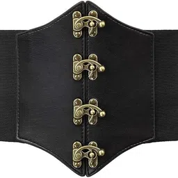 elivor Women Formal, Party Black Artificial Leather Belt-picture-15