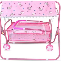 kanishka creations Comfortable Multi-Use Baby Cradle, Baggi/Palna for Baby Bassinet Stroller-picture-28