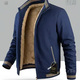 futse peno Men Solid Casual Jacket image 2