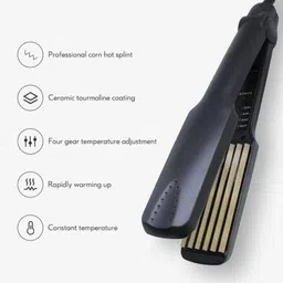 TOLERANCE 332 Professional Hair Crimper and 4 Temp Settings extra ceramic coated CR43 Electric Hair Styler image 2