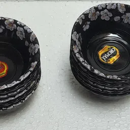 radhe crockery Pack of 44 Melamin Dinner Set image 4