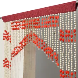 goytex 213.36 cm (7 ft) PVC Transparent Door Curtain Single Curtain-picture-24