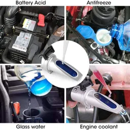 real instruments Urea Adblue DEF Exhaust Fluids Antifreeze Battery Acid Propylene Ethylene Glycol Manual Handheld Refractometer image 2