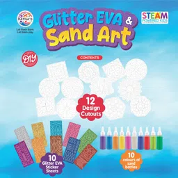 ratnas Glitter Eva & Sand Art (7549) DIY Sand Art Kit image 2