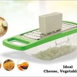 kamview Kitchen Combo of cheese grater, pav bhaji masher and pizza cutter Kitchen Tool Set image 2