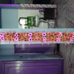 kingstyle impex Artificial Flowers Home Decoration Vine Creepers Plant Wall Hanging Chain 2100I Multicolor Sunflower Artificial Flower image 3