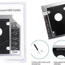 GIPTIP 2.5''Internal 2nd SATA HDD 9.5MM CADDY CD/DVD-ROM to Expanded Data Storage 2.5 inch 9.5 MM Universal HDD Caddy Internal Hard Drive Enclosure-picture-17