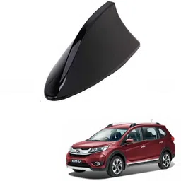 spreadx Shark Fin Roof Antenna Aerial ABS AM/FM Radio Signal for Honda BRV - Black Whip Vehicle Antenna-picture-10