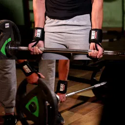 easyhealth Professional bands Weight lifting straps For Gym (Classic) Wrist Support image 5