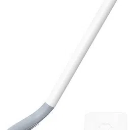 shopcie Golf shape Long Handled Silicone Toilet Brush with Holder with Holder image 1