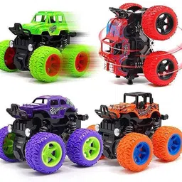 toyterra Monster Truck Stunt Car toy for kids Push & Go Powered Cars 360° Drift Car Toys-picture-46
