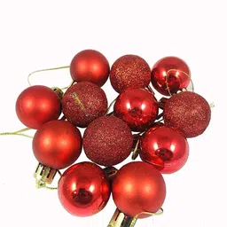 vital creation Glitter_Small_Balls-XMAS Hanging Ornaments Pack of 1 image 3