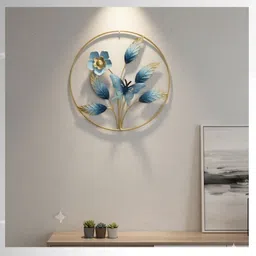 miraclecrafts American Lilly Flower Design Metal Wall Art 40 X 40 X 3 Home Décor_F27-picture-19