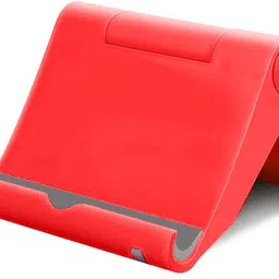 Frackson Adjustable Mobile Phone Foldable Holder Stand Dock Mount for All Smartphones, Tabs, Kindle, iPad (Multicolor) Mobile Holder-image-0
