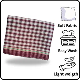 shreevish Cotton 200 GSM Bath, Beach, Face, Hair, Hand Gamcha image 4