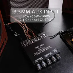 sg flash PREMIUM TPA3116D2 ZK-TB 21 50w*2+100w 2.1 Amplifier Board Electronic Components Electronic Hobby Kit image 2