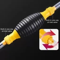 uratech Liquid/Fuel Transfer Pump Sucker Siphon with 2 Meter Durable PVC Hose Pipe Combo image 4