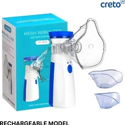 CRETO JSLW-302 Inbuilt Battery Rechargeable Mesh Nebulizer for Adults & Kids Nebulizer-image-89